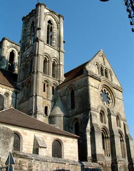 Laon (Aisne) - Eglise Saint-Martin - Transept Sud et tours