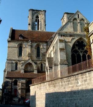 Laon (Aisne) - Eglise Saint-Martin - Transept Sud et choeur