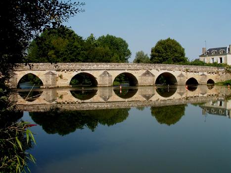 Lavardin Bridge across the Loir