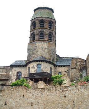 Lavaudieu - Abbaye - Chevet de l'église
