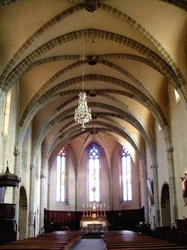 Lavoûte-Chilhac - L'église du prieuré - Nef