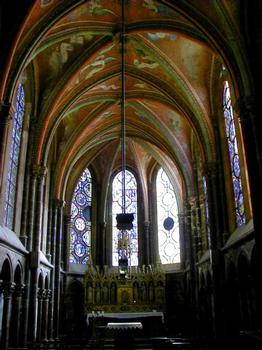 Cathédrale Saint-Julien du Mans.Chapelle Notre-Dame du chevet