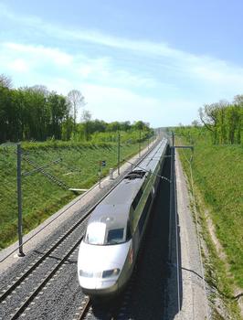 LGV Est Européenne - La ligne dans la Meuse
