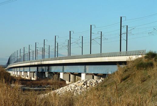 LGV Méditerranée - Viaduc de Cavaillon