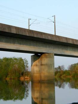 High-speed Rail Line Paris-South EastSaone Viaduct