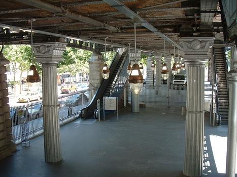 Metrobahnhof Glacière