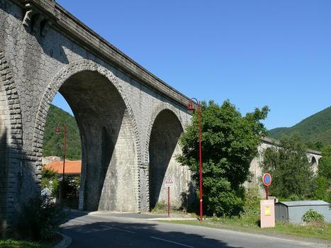 Eisenbahnlinie Quillan-Rivesaltes – Eisenbahnviadukt Lapradelle