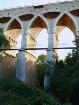 Viaduc de Saint-Chamas - Franchissement de la Touloubre
