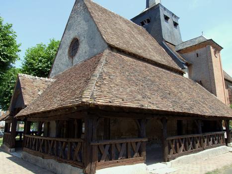 Souvigny-en-Sologne - Eglise Saint-Martin - La galerie - Extérieur