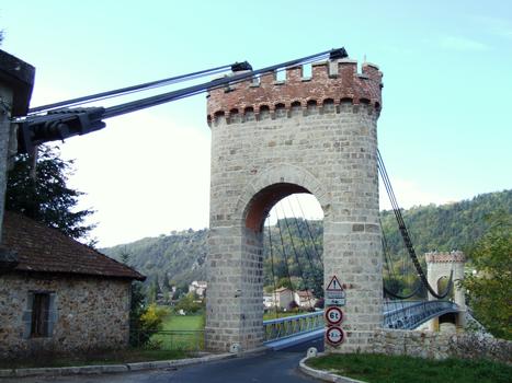 Pont de Confolent - Vu de la rive droite