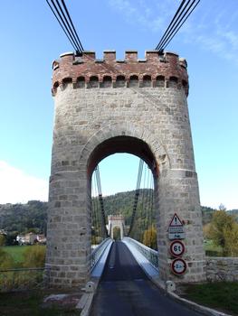 Pont de Confolent - Pylône rive droite