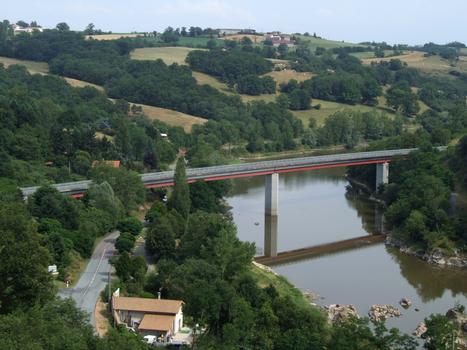 Pont de Pinay sur la Loire