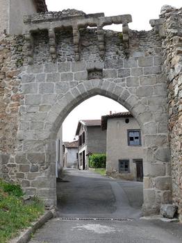 Remparts de L'Hôpital-sous-Rochefort - Porte de Boën