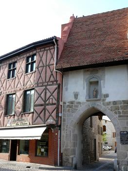 Saint-Just-Saint-Rambert - Ancien prieuré Saint-Rambert - Porte de la Franchise - Côté ville