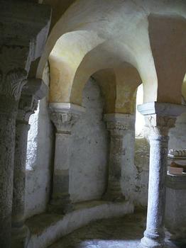 Champdieu - Eglise priorale Saint-Domnin - Crypte