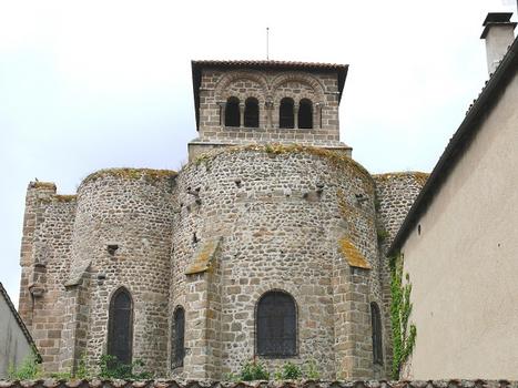 Champdieu - Eglise priorale Saint-Domnin - Chevet