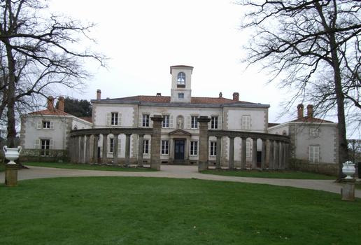 Clisson - La garenne Lemot - Villa Lemot - Façade avec colonnade