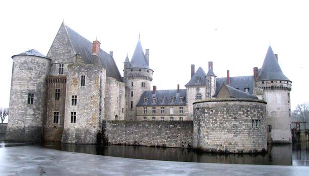 Château de Sully - Façades côté Ouest et côté Sud