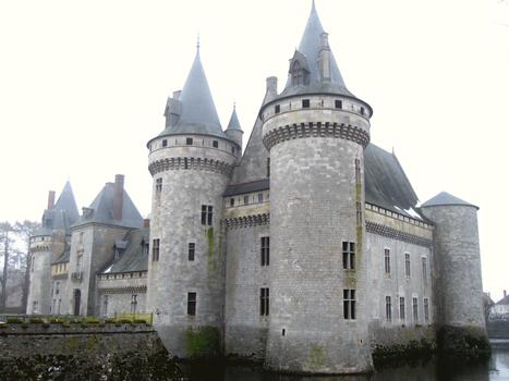 Château de Sully - Façades côté Est et côté Loire