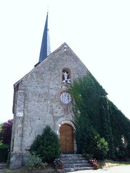 Isdes - Eglise Notre-Dame - Façade