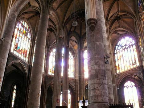 Montargis - Eglise de la Madeleine - Le choeur construit après 1525