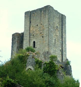 Château de Luzech - Le donjon du 12ème siècle