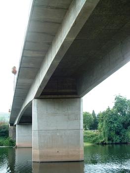 Downstream bridge at Luzech