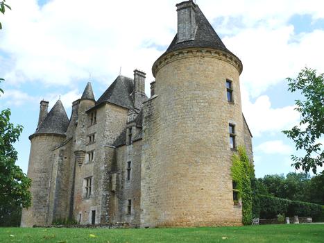 Château de Montal - Façade du 15ème siècle