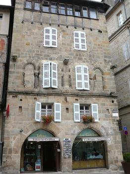 Figeac - Maison médiévale, 1 place Champollion