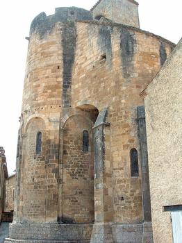 Saint-Front-sur-Lémance - Eglise du prieuré bénédictin Saint-Front - Chevet fortifié