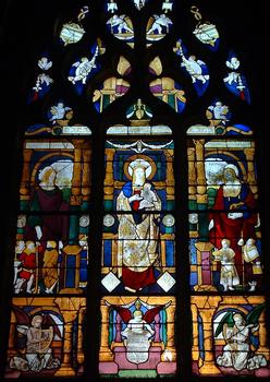 Louviers - Eglise Notre-Dame - Vitrail des «Trois Marie»