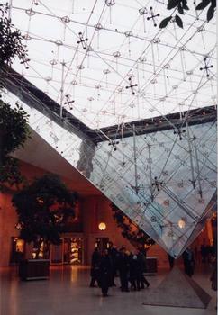 Inverted Pyramid at the Louvre in Paris