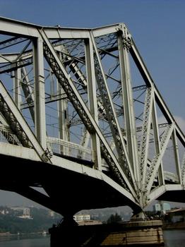 Pont-rail de la Mulatière in Lyon