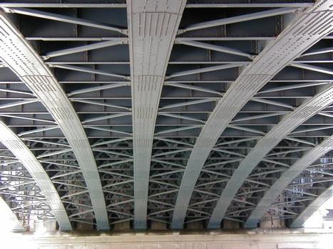 Pont Lafayette à Lyon.Structure métallique