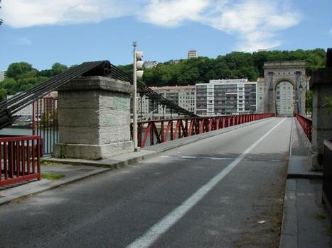 Pont Masaryk à LyonVue du tablier