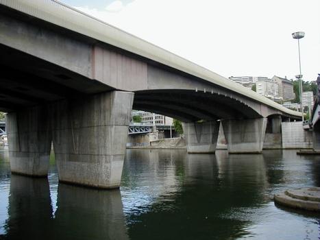 Saone River Bridge in Lyons