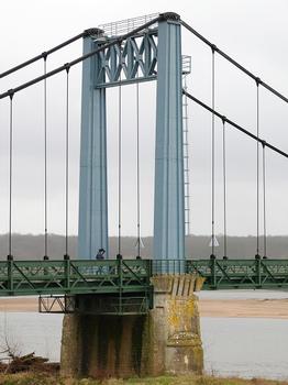 Hängebrücke Rosiers-sur-Loire