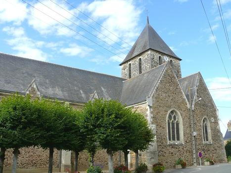 Miré - Eglise Saint-Melaine