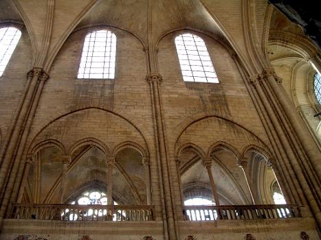 Mantes-la-Jolie - Collégiale Notre-Dame - Elévation de la nef