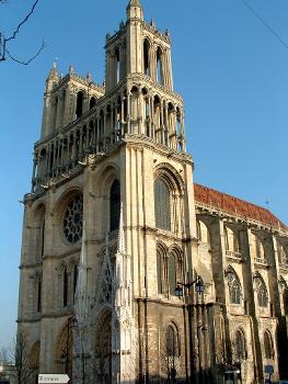 Mantes-la-Jolie - Collégiale Notre-Dame - Façade occidentale