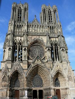 Reims - Cathédrale Notre-Dame - Façade ocidentale