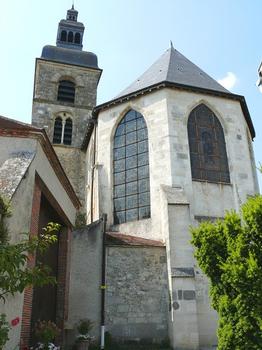 Hautvillers - Eglise Saint-Sindulphe (ancienne abbatiale Saint-Pierre et des Apôtres) - Chevet