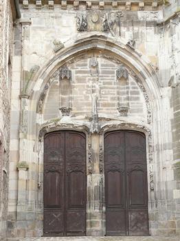 Sézanne - Eglise Saint-Denis - Portail occidental