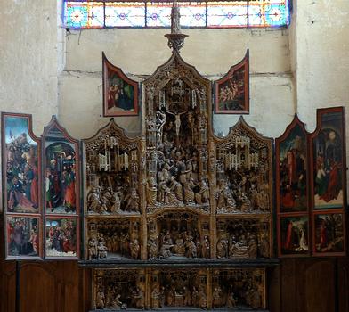 Fromentières - Eglise Sainte-Marie-Madeleine - Rétable anversois du 16ème siècle - Ensemble