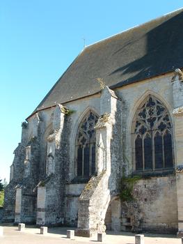 Massay - Ancienne abbatiale Saint-Martin - Eglise - Chevet