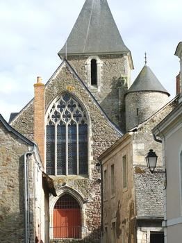 Saint-Denis-d'Anjou - Eglise Saint-Denis - Façade principale