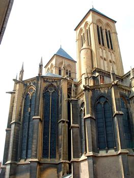 Metz - Eglise Saint-Vincent - Chevet