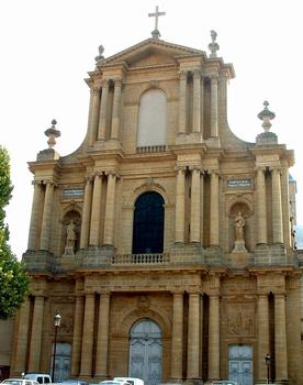 Metz - Eglise Saint-Vincent - Façade