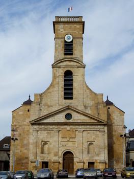 Longwy - Eglise Saint-Dagobert - Façade