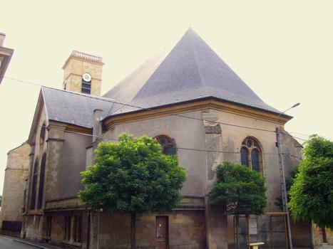 Longwy - Eglise Saint-Dagobert - Chevet